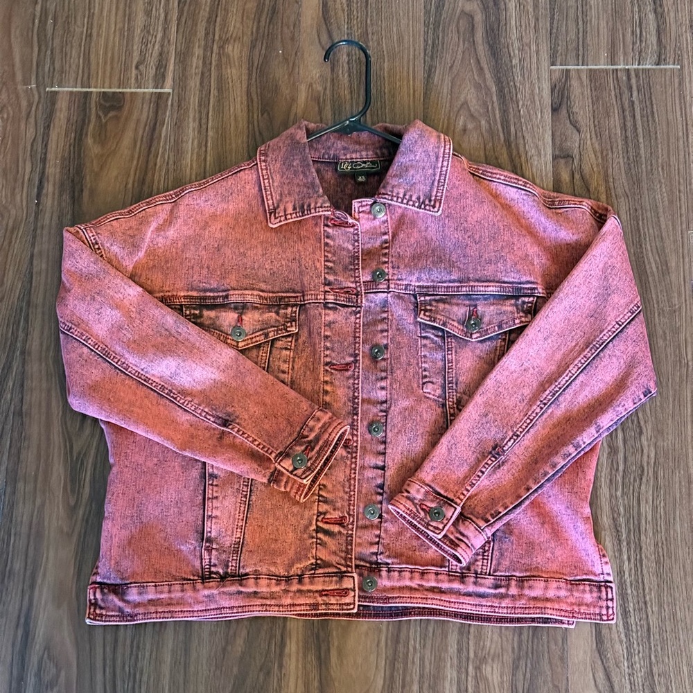Wine Denim vintage 2000s Jacket